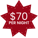 $70 per night